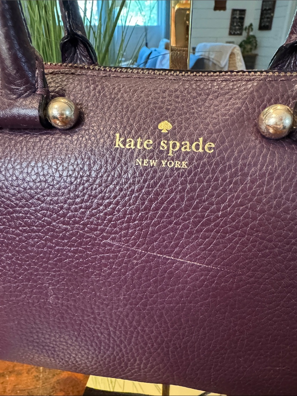 Kate Spade New York Charles Street "Mini Brantley" Leather Satchel - Picture 2 of 15